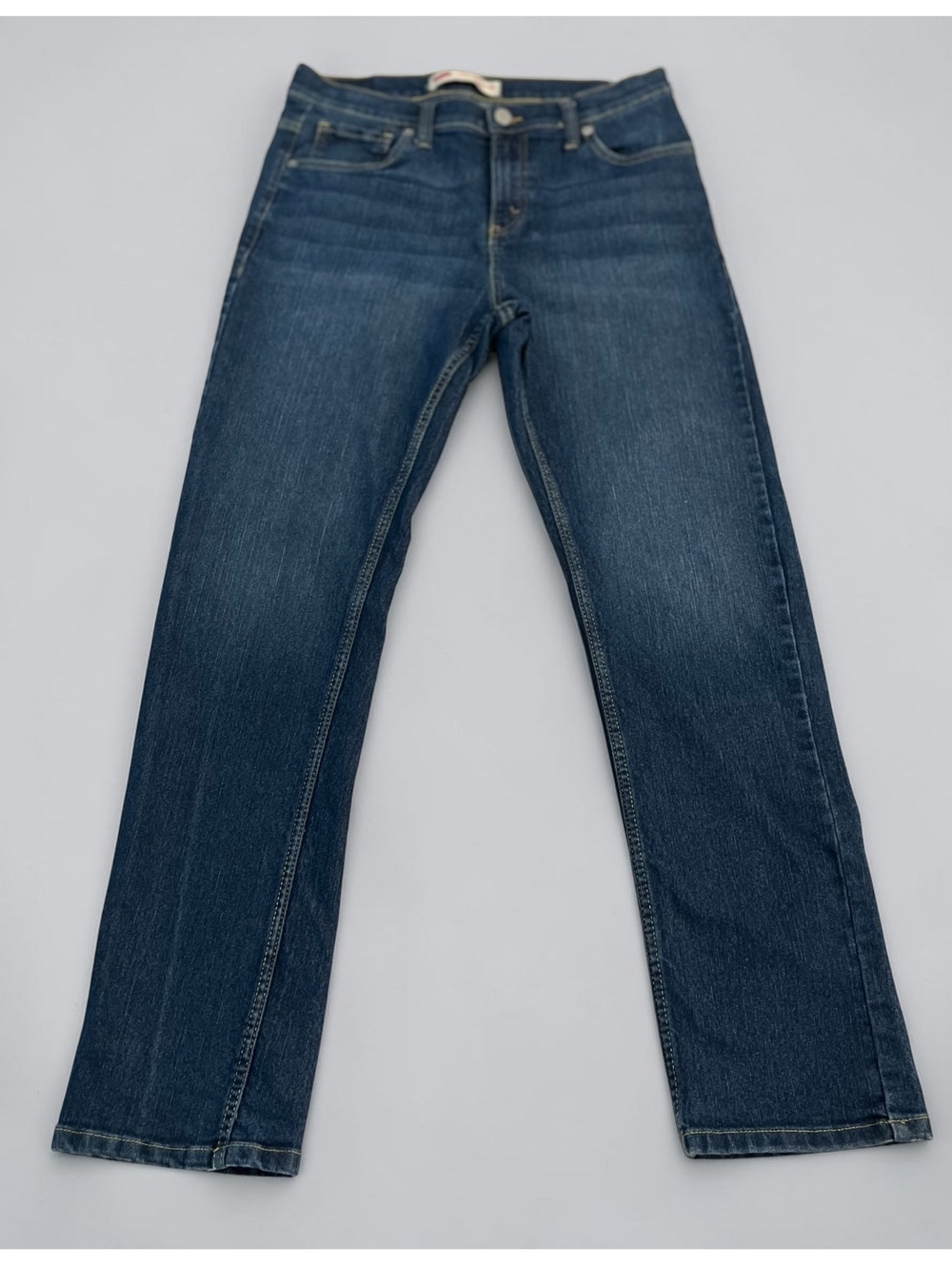 Levi’s 502 Regular Taper Jeans Men’s 29x29 Dark Wash Blue Denim